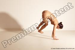 Modern Aerobic reference poses of Estera